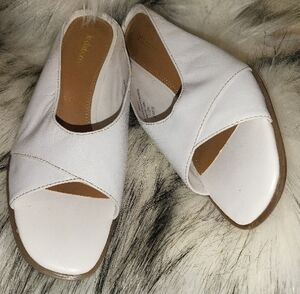 White Leather Women's Shoes